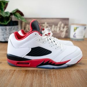 Jordan 5 Retro Low Fire Red